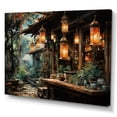 thumbnail image 2 of Designart "Paper Lantern Glow Japanese Festive Atmosphere IV" Japanese Canvas Wall Art, 2 of 5