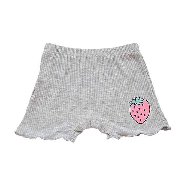 Odeerbi 2-8 Años Niñas Bicicleta Pantalones Cortos Algodón Seguridad Bajo Vestido Slip Pantalones Cortos Yoga Danza Pantalones Cortos Ropa Interior Leggings Pantalones
