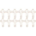 thumbnail image 4 of 12pcs Cross Paper Clips Metal Bookmark Clips Bible Paper Clips Memo Abrazaderas, 4 of 5