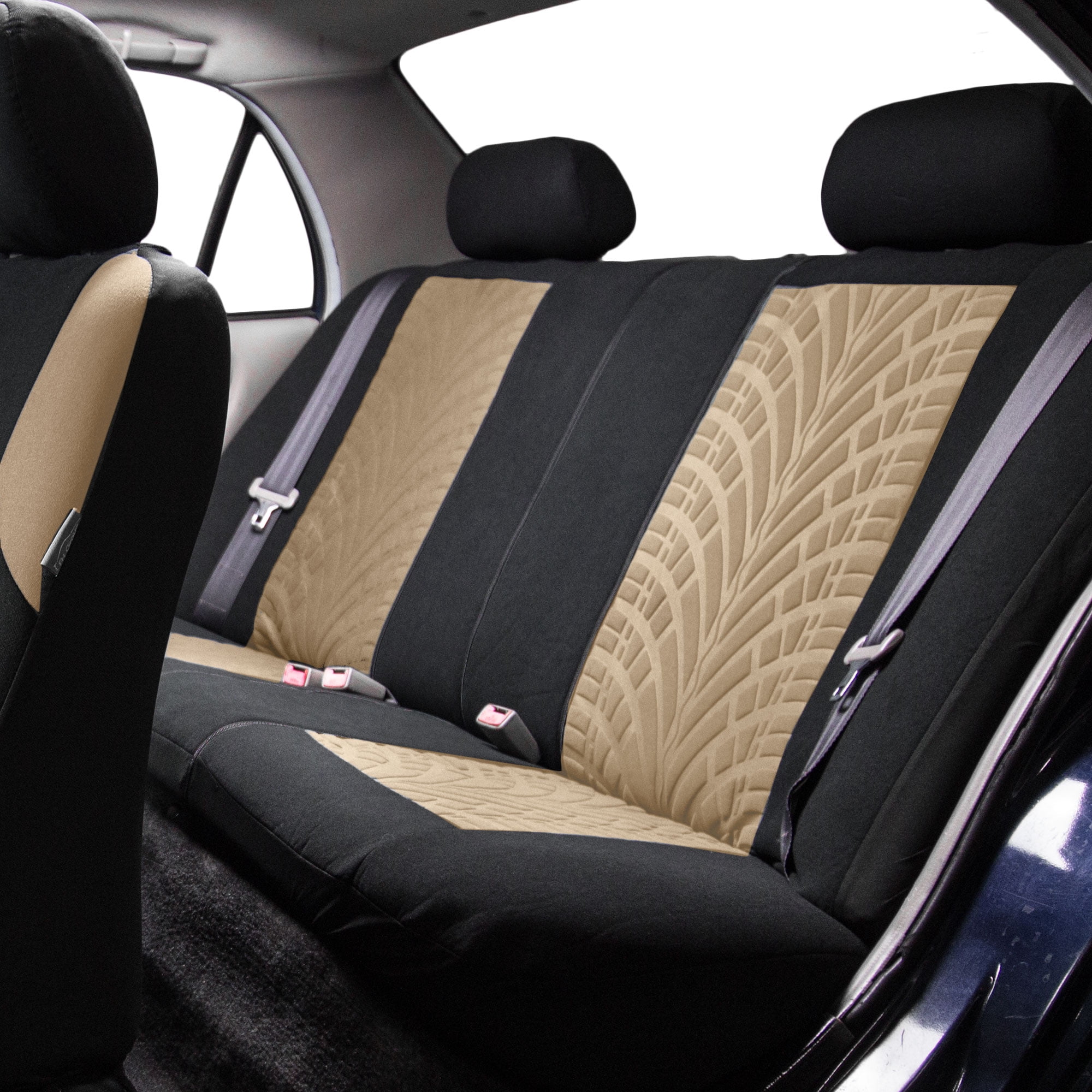 FH Group Travel Master Universal Seat Covers Fit For Car Truck SUV Van - Rear Bench