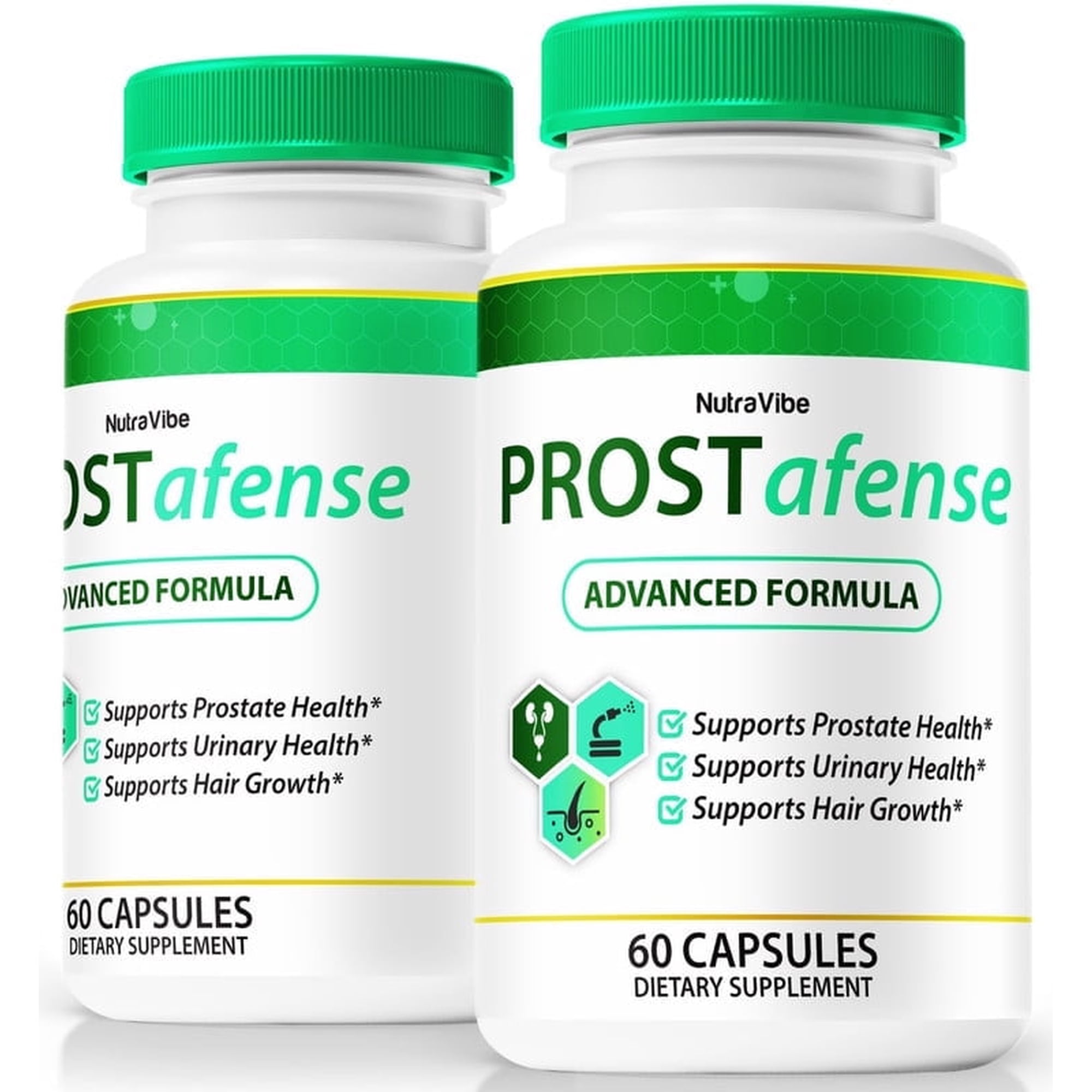 (2 Pack) Prostafense Capsules - Official ProstAfense Pills For Prostate Heath, All Natural Formula To Support Control, Energy & Overall Well-Being, Prost Afense Review (120 Capsules)