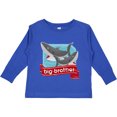 thumbnail image 3 of Inktastic Big Brother Shark Boys Long Sleeve Toddler T-Shirt, 3 of 5