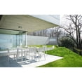 thumbnail image 2 of Compamia Ares Outdoor Patio Dining Chair in White, 2 of 9