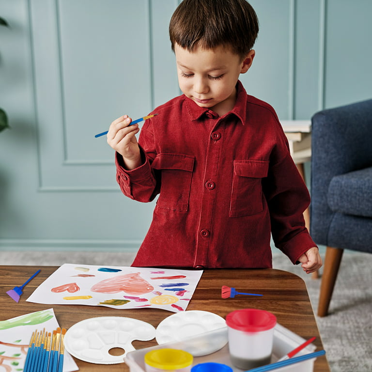 40-Piece Children's Art Painting Supplies and Accessories Kit - Brushes,  Cups, Palettes, 40-Piece Art Supplies - Kroger