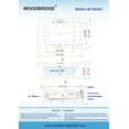 thumbnail image 4 of WOODBRIDGE 71" x 27" Freestanding Combination Bathtub BTS0091, 4 of 6