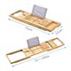 thumbnail image 2 of Estante de baño de madera Tablero de baño - Accesorios de baño Estante de baño 70-100 cm Extensible TUNC Sencillez, 2 of 5