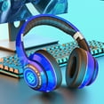 thumbnail image 6 of Hybrid Active Noise Cancelling Headphones with HD Sound, Wireless Bluetooth Headphones Over The Ear Unequaled Comfort, Vivid Deep Bass, for Home Office Travel Birthday Gift, 6 of 8