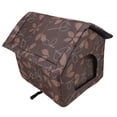 thumbnail image 1 of Casa Para Gatos Al Aire Libre, Tela A Prueba De Agua, Refugio Para Mascotas Aislado A Prueba De Intemperie, Casa Para Perros Para Mascotas Exteriores En Invierno, 1 of 7