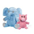 thumbnail image 1 of Elephant 7" & Piggie 5" Soft Toys, 1 of 3