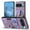 Purple, variant on Compatible with Google Pixel 9 / 9 Pro, Classic Card Slots 360 Rotating Finger Ring Kickstand PU Leather + TPU Frame Magnetic Closure Back Case Cover for Google Pixel 9 / 9 Pro, Blue