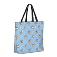 thumbnail image 2 of Naloa Corgi Dog Tote Bag for Women, Foldable Tote Bag With Zipper, Large Shoulder Bag, Top Handle Handbag for Travel, Work, Shopping, 2 of 9
