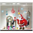 thumbnail image 5 of Large Christmas Window Stickers Wall Decals Removable Xmas House Shop Art Decor, 5 of 5
