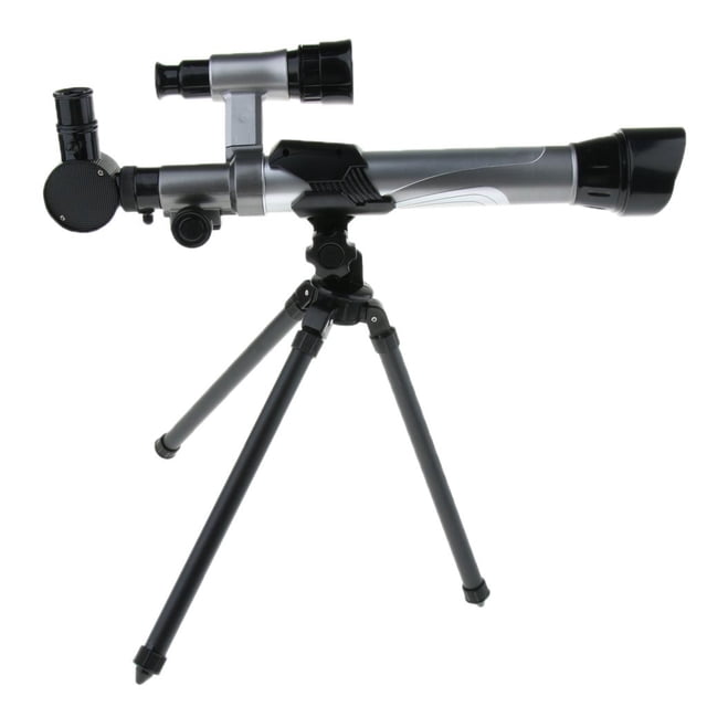 Telescopio Refractor Astronómico de Plásticos con Trípode para Niño Principiante Ampliación de 20X 30X y 40X Sunnimix Telescopio astronómico