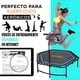 thumbnail image 4 of Trampolín Mini de 50" para Adultos SereneLife, Trampolín Fitness con Resortes Reforzados y Mango de Seguridad Ajustable, Estable y Silencioso, Ideal para Ejercicio y Relajación de Cuerpo Completo., 4 of 7