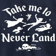 thumbnail image 3 of Disney - Peter Pan - Take Me to Neverland - Toddler And Youth Crewneck Fleece Sweatshirt, 3 of 5