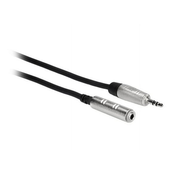 Hosa HXMM-025 Pro Headphone Extension Cable REAN 3.5 mm TRS to 3.5 mm TRS 25 ft