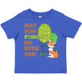 thumbnail image 3 of Inktastic May the Forest Be with You Cute Fox Boys or Girls Toddler T-Shirt, 3 of 5
