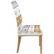 thumbnail image 3 of ABPHQTO Divertidos copos de nieve de Navidad, árbol, puntos, funda protectora para silla elástica, funda protectora para asiento para comedor, Hotel, fiesta de boda, juego de 1, 3 of 4