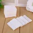 thumbnail image 4 of 120 Sheets Cotton Square Exfoliating Cotton Pad Facial Wipe for Makeup Removing, 4 of 7