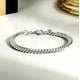 thumbnail image 2 of Pulsera de cadena de eslabones JeenMata para hombre, 2 of 4