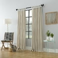 thumbnail image 2 of Archaeo Sarro Washed Cotton Twist Tab Curtain, 52" x 84", 2 of 8