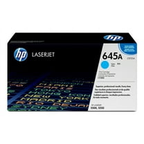 HP 645A Cyan Original LaserJet Toner Cartridge, ~12,000 pages, C9731A
