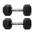 thumbnail image 1 of Par de Mancuernas hexagonales UNIFITNESS de 9 kg, 1 of 1