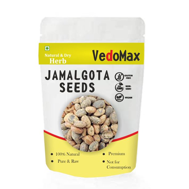 VedoMax Jamalgota Seeds Jamlgota Beej Croton Seeds Croton Tiglium