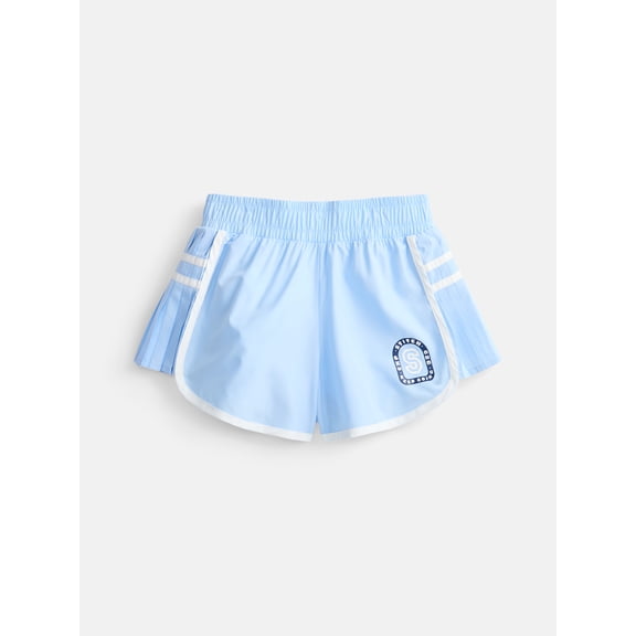Disney Stitch Girls Active Flutter Shorts, Sizes 4-12