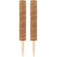 thumbnail image 1 of Set Of 2 Coconut Stakes - For Climbing Plants - Natural Coconut Fiber - Extendable, 1 of 5