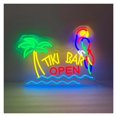thumbnail image 1 of Bar Abierto Letrero De Neón Loro Palmera, Bar Letrero De Neón Decoración De Bar Personalizada, Letrero De Bar De Playa, 1 of 5