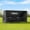 Black, variant on FORZA Portable Team Shelter | Durable Steel Frame Shelter for Sports Teams – Optional Benches & Multiple Colors