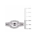 thumbnail image 2 of Everly Women's Diamond 10k White Gold Wedding Ring, 2 of 7