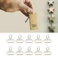 thumbnail image 4 of 10PCS Carabiner Keychain Hooks Keychain Clasp Metal Swivel  Snap Hooks Lobster Claw Hooks For Keychain Clip Crafts Supplies, 4 of 8