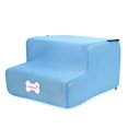 thumbnail image 1 of Pet Ladder 2 Step Non-slip Fabric Sturdy Dog Climbing Ramp For Puppy, 1 of 5