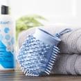thumbnail image 2 of Vibrant Life 2 In 1 Silicon Dog Paw Cleaner Bathing Glove Grooming Mitt Large, 2 of 8