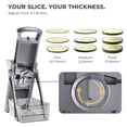 thumbnail image 3 of ONCE FOR ALL Mandoline Slicer Adjustable Stainless Steel Vegetable Chopper, Dice, Julienne, Slicing, 3 of 12