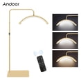 thumbnail image 2 of Photography Lamp,Lamp 3200k-5600k Dimmable Salon Makeup Remote Beauty Dimmable With Video Shaped Led Video Shaped Fill 36w Floor Stand Remote Makeup Live With 70.9in Metal Stand 70.9in Metal, 2 of 7