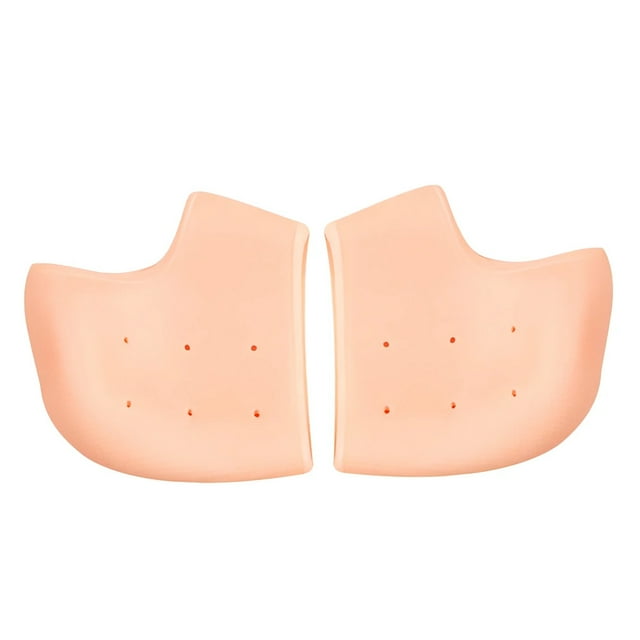 Refuerzos para el Talón Sonducket Unisex Reutilizables Gel Suave Transpirable Negro