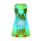 thumbnail image 5 of Vestido de Verano para las Mujeres Impresión Sexy sin Mangas Vestido de Hombro, Verano Casual Y Primavera, 5 of 5