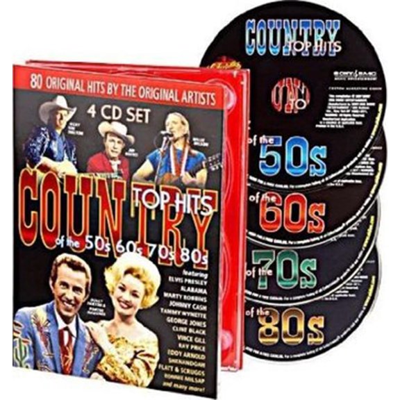 Pre-Owned Country Top Hits Of The 50s, 60s, 70s & 80s