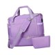 thumbnail image 3 of Bolsa de viaje, bolsa deportiva para gimnasio con compartimento para zapatos, bolsa portátil para llevar de semana, para viajes, natación, al Púrpura, 3 of 8