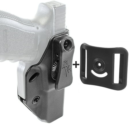 Orpaz Glock Left Hand Concealed Carry Holster IWB Holster & OWB Belt (Best Glock Trigger For Concealed Carry)