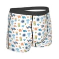 thumbnail image 4 of Uemuo Undersea Animals Pattern Men's Boxer Briefs,Trunk Anti-Chafing,Comfortable, Durable, and Stylish Underwear-X-Large, 4 of 9