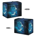 thumbnail image 2 of SEANATIVE Moon Butterfly Sewing Machine Cover Easy Storage Cover for Sewing Machine Foldable Sewing Machine Dust Cover Protector Cover with Storage Pocket, 2 of 7