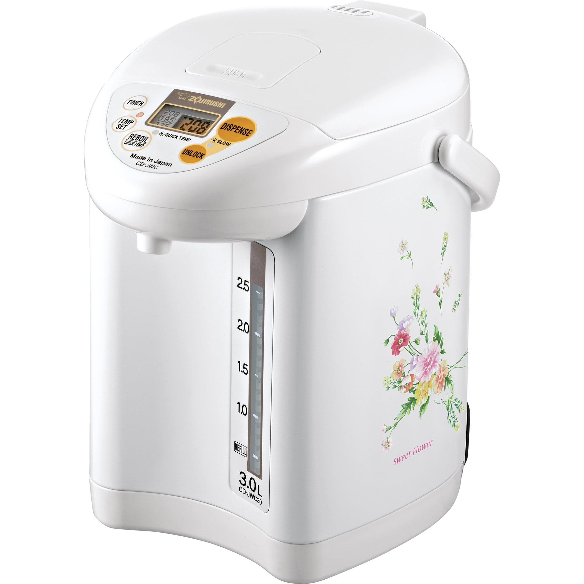 Zojirushi CDJWC30FZ Water Boiler & Warmer, 3.0 Liters, Natural Bouquet, Made in Japan