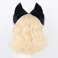 thumbnail image 4 of Handmade Faux Furry Ear Hairband Plush Cosplays Hair Accessory For Women Girls Party, 4 of 8