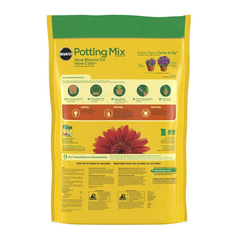 Miracle grow potting mix discount