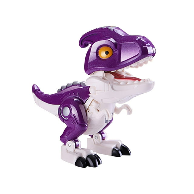 Alloy Dinosaur Deformation Robot Childrens Toy Block Storage Box Full Set Of Model Toys