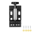 thumbnail image 1 of Drill Press Clamp, Flat Portable DIY Opening Parallel Table Vise  For Polishing For Drilling, 1 of 8